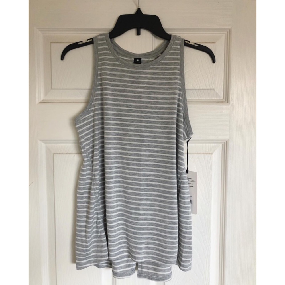 Yogalicious Striped Loungewear Top